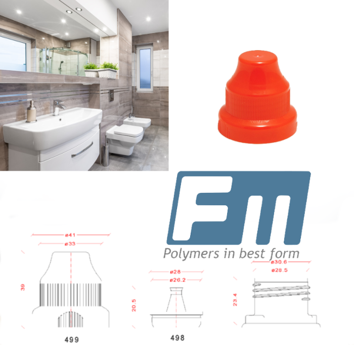 High-Quality Two-Piece Plastic (PE) Screw-On Closures